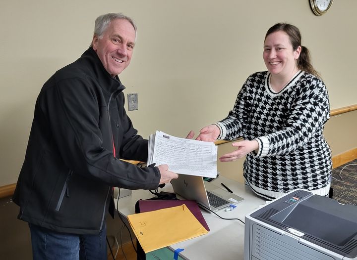 Wisconsin state Assemblyman Dan Knodl (R) submits his petitions to get on the ballot for the special state Senate election. He has spoken about how his victory would enable Republicans to unseat public officials through impeachment.