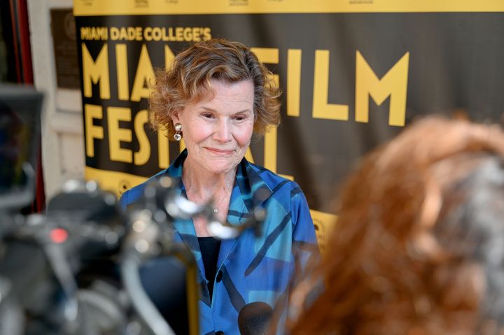 Judy Blume arrives at the 40th Annual Miami Film Festival's premiere of "Judy Blume Forever" on March 4 in Coral Gables, Florida.