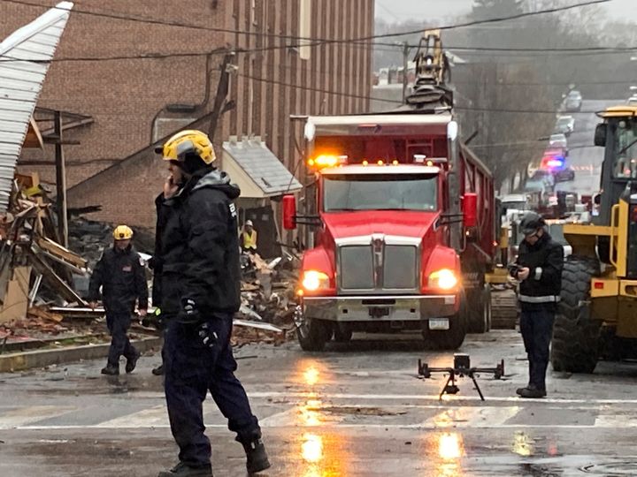 Federal, state and local investigations into the explosion are underway.