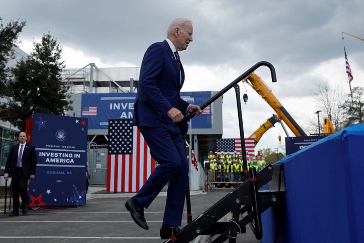 President Joe Biden’s recent speech in North Carolina focused on climate investment and other issues, not on crime or immigration.