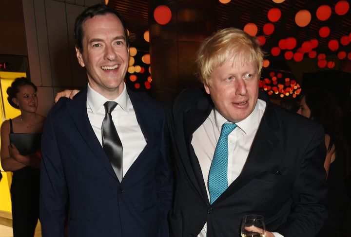 George Osborne and Boris Johnson in happier times.