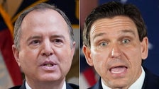 Adam Schiff Scolds DeSantis For His ‘Cowardly Action’ Following Trump Indictment