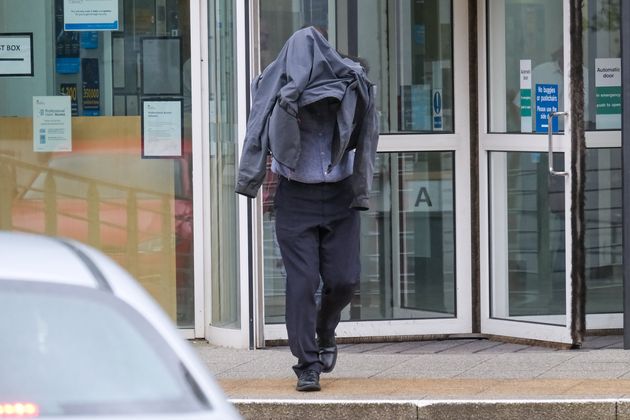 Timothy Schofield pictured outside Exeter Crown Court last week