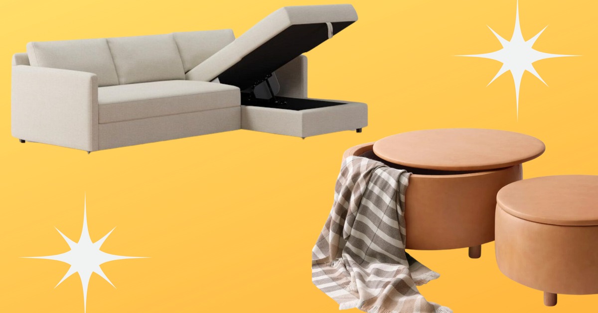 12 Stylish Furniture Pieces With Secret Storage Space HuffPost Life