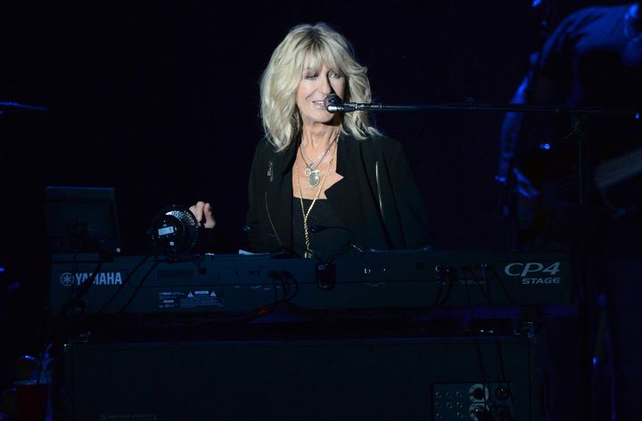 Christine McVie performing live in 2017
