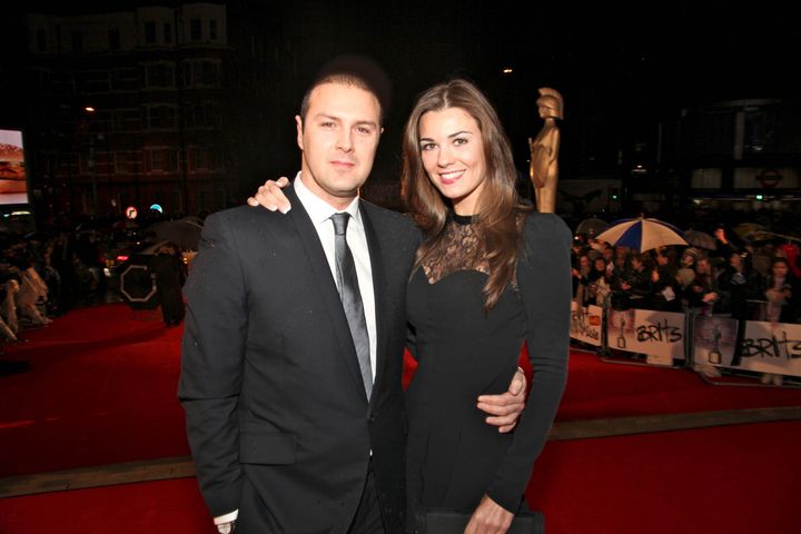 The former couple pictured in 2010