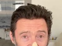 Hugh Jackman Continues His Personal Sunscreen PSA After Another