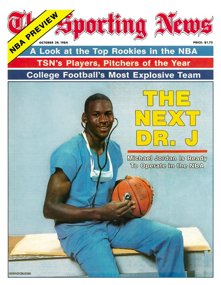 A cover story about Michael Jordan from Oct. 29, 1984. 