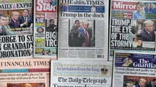 Trump’s Criminal Charges Feature On International Front Pages