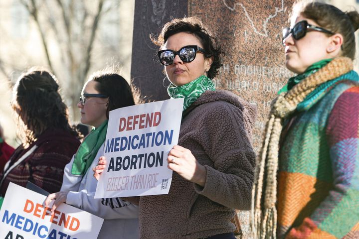 Διαδήλωση υπέρ της δεινότητας πρόσβασης στα χάπια άμβλωσης στο Tέξας (1 Μαρτίου 2023)