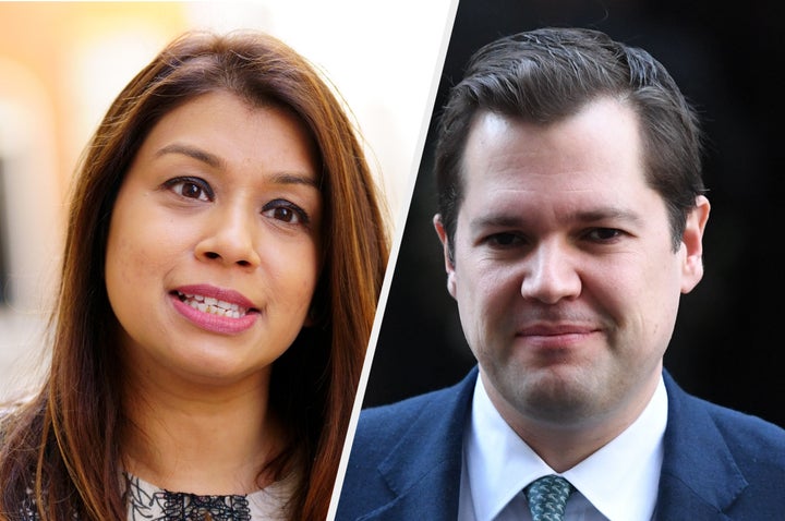 Tulip Siddiq and Robert Jenrick