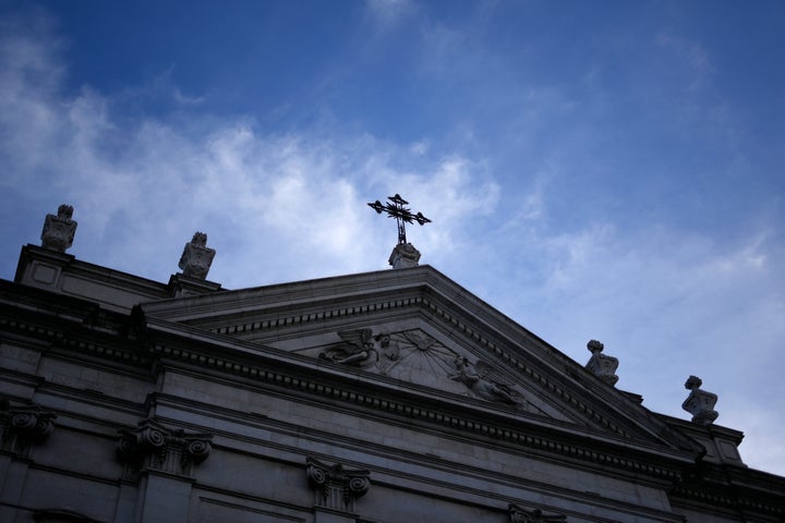 A Roman Catholic church in Lisbon is pictured on Feb. 10, 2023. 