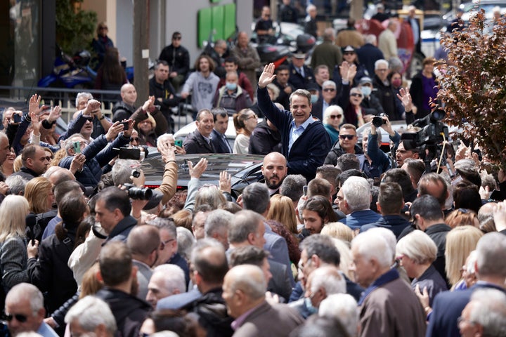 Ο πρωθυπουργός κατά την επίσκεψη του στην Πετρούπολη