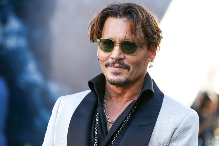 Johnny Depp attends the premiere of Disney's "Pirates Of The Caribbean: Dead Men Tell No Tales" on May 18, 2017 in Hollywood. 