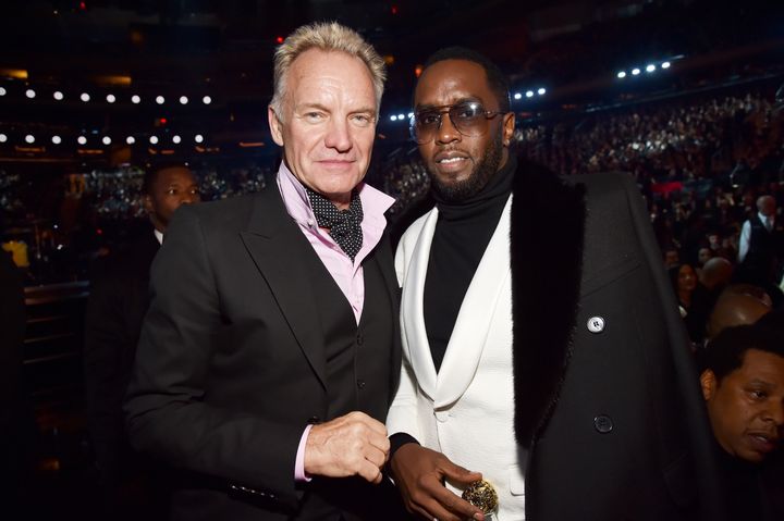 Sting and Diddy in 2018