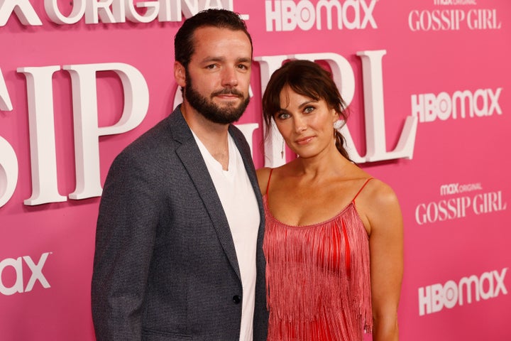 Patrick Brown (left) and Laura Benanti. The singer wrote on Instagram recently that she had a miscarriage while performing a concert on The Broadway Cruise while sailing from New York to Bermuda. 