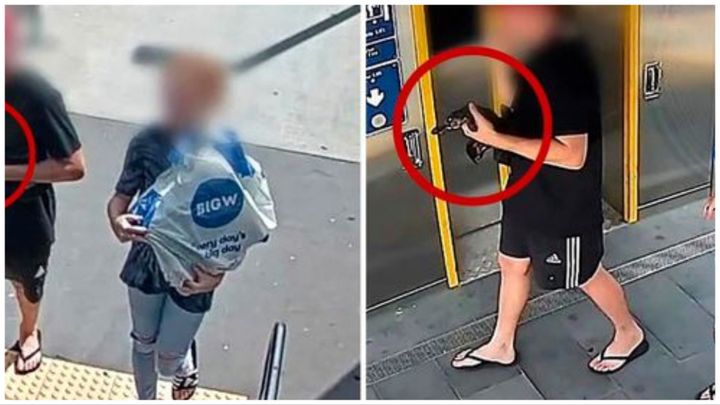 Police in Queensland, Australia, released surveillance images of a man in flip-flops carrying a platypus onto a train.