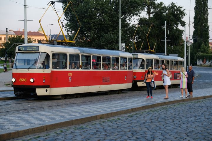 To τραμ στην Πράγα
