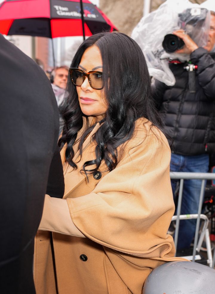 Jen Shah leaves Manhattan federal court after receiving a 6.5-year sentence for conspiracy to commit wire fraud on Jan. 6, 2023. 