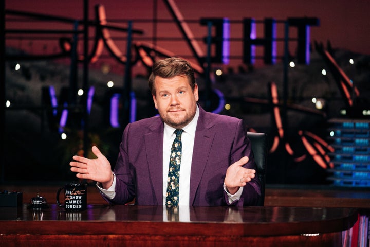 "The Late Late Show with James Corden" on October 8, 2020. 