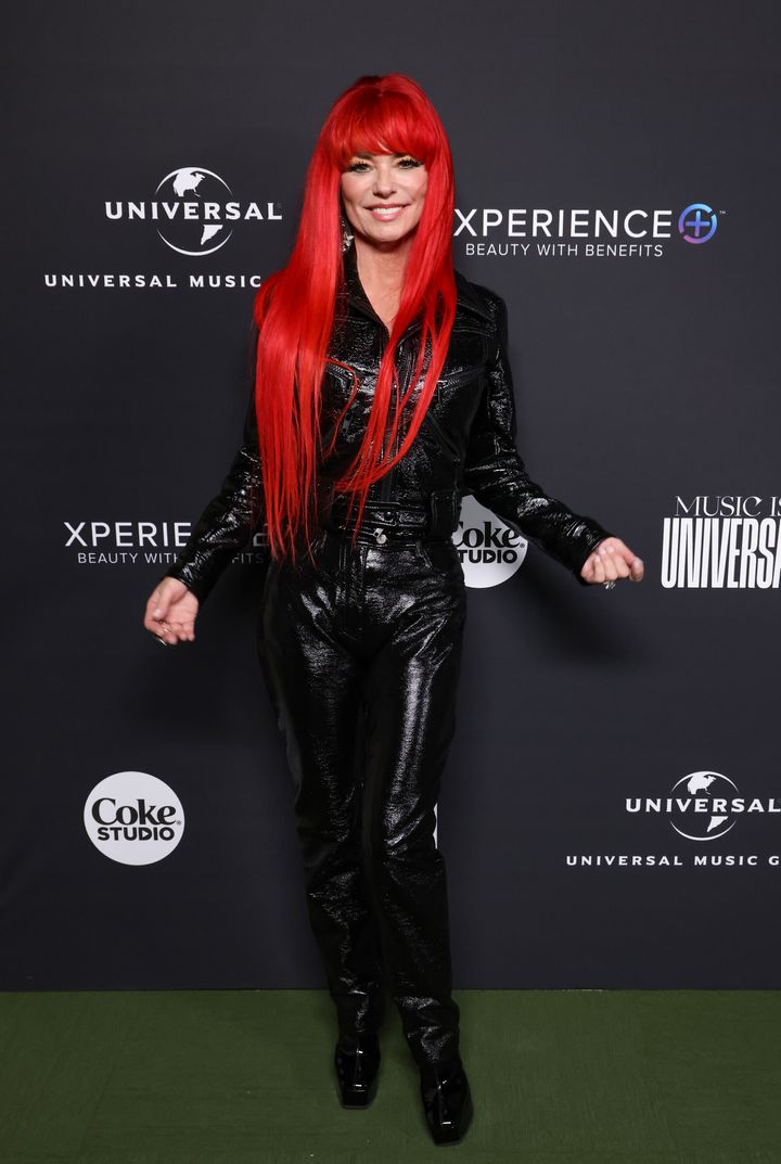 Twain attends Universal Music Group's 2023 Grammys after-party celebration at Milk Studios in Los Angeles.