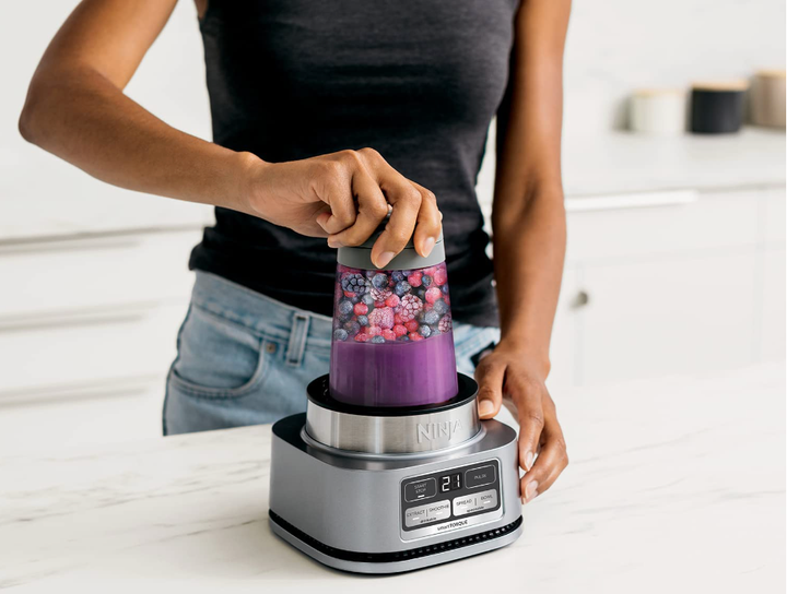 Look how little space this takes up on your counter.