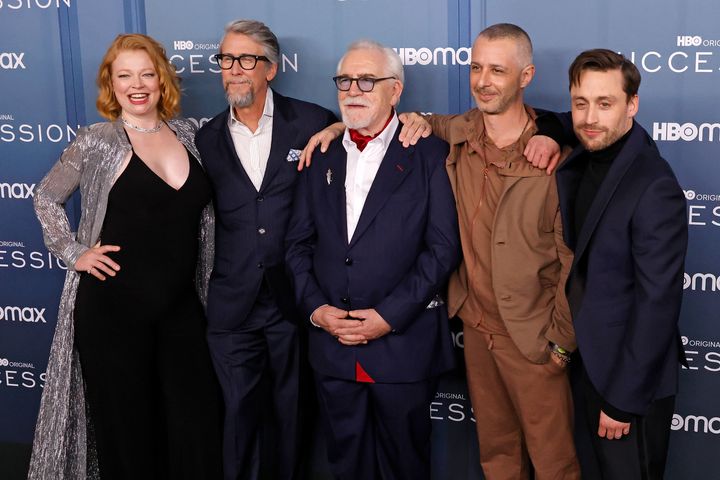 Some of the cast of Succession