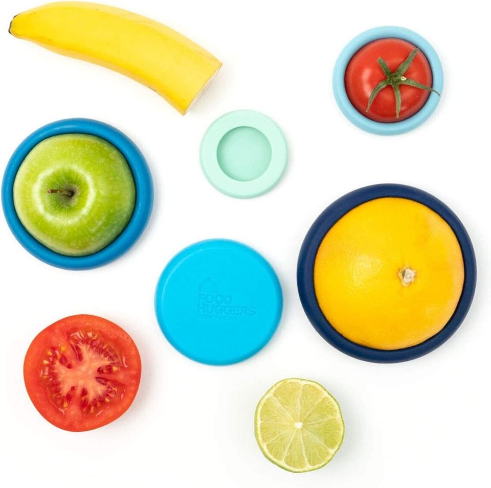 Keep Your Produce Fresher Than Ever With These Reusable Silicone Food  Huggers
