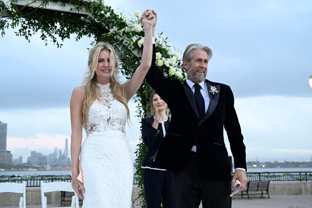 Justine Lupe and Alan Ruck in Episode 3, Season 4 of 'Succession.'