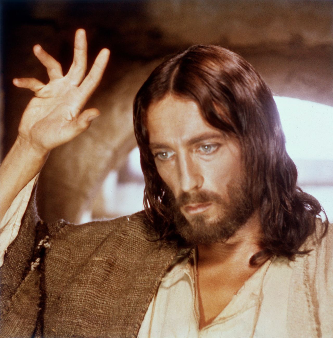  "Jesus of Nazareth" -- Pictured: Robert Powell as Jesus Christ
