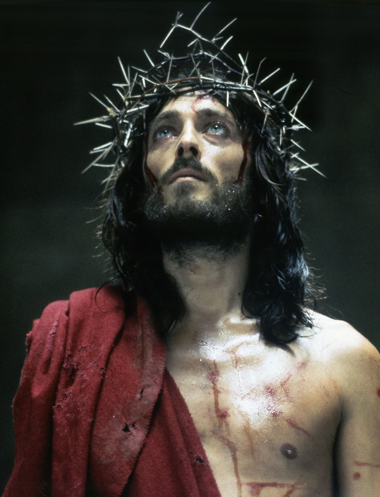 Robert Powell as Jesus -- 