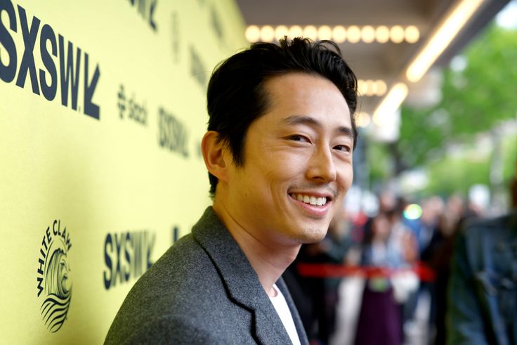Steven Yeun attends the world premiere of the series "Beef" on March 18 in Austin, Texas.