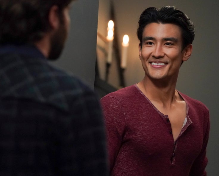 Alex Landi appears on an episode of "Grey's Anatomy."