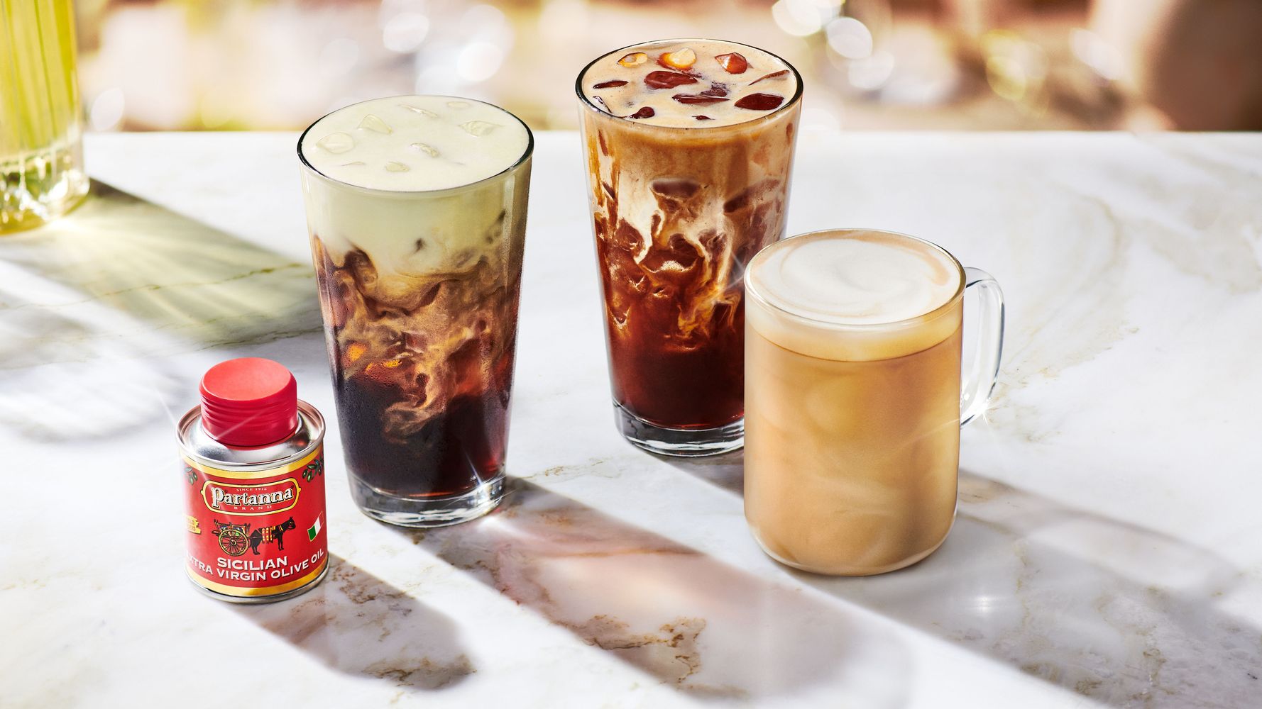 Spilled Iced Black Coffee Fake Food Prop 