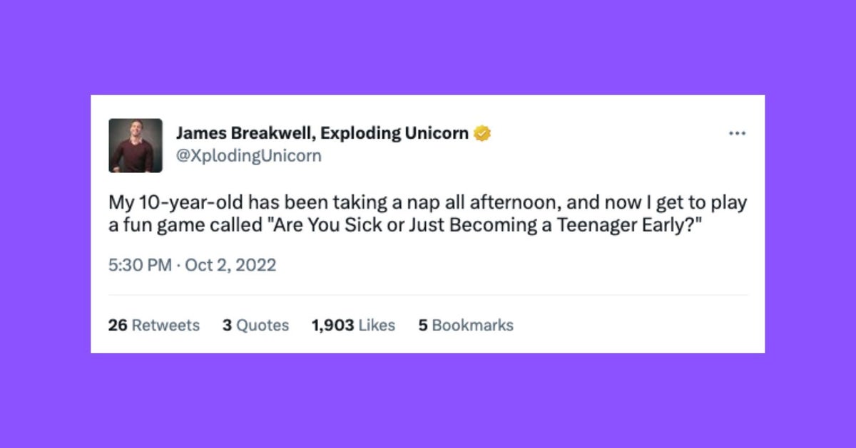 Tweets That Sum Up Life With 10-Year-Olds - Vimarsana News