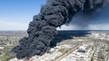Evacuations Ordered In Eastern Indiana As Burning Plastics Facility Billows Toxic Fumes