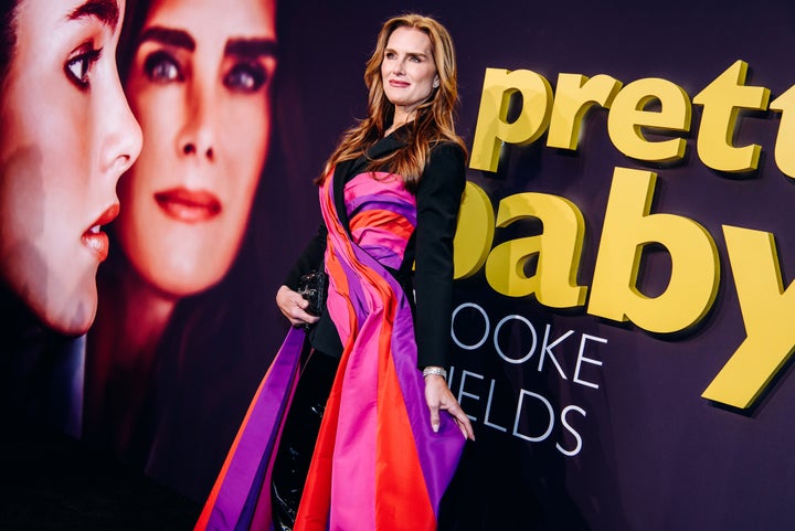 Brooke Shields at the New York premiere of "Pretty Baby: Brooke Shields" on March 29.