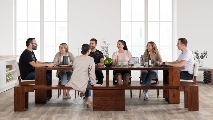 The Transformer Table is your space-saving dining solution 