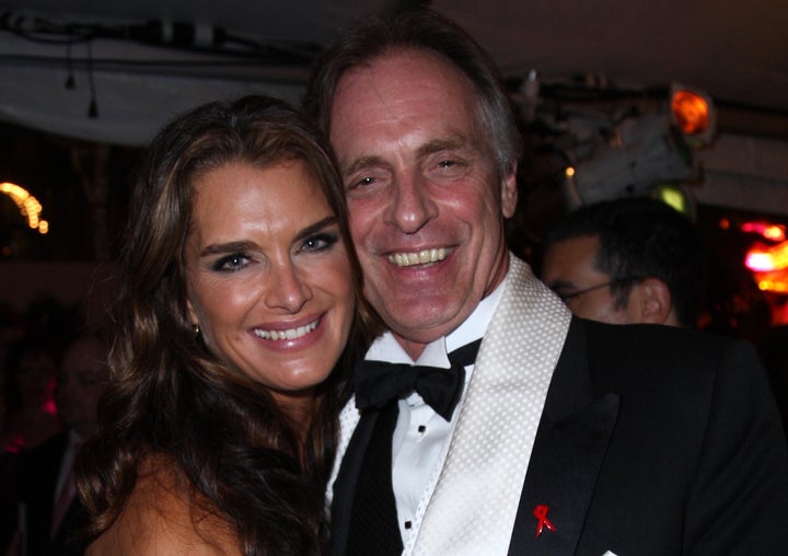 Brooke Shields and Keith Carradine at the 2008 Tony Awards.