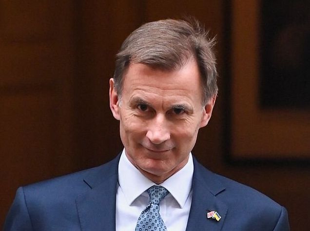 Jeremy Hunt said the UK economy was looking "brighter than expected" – despite there being no growth at all in February