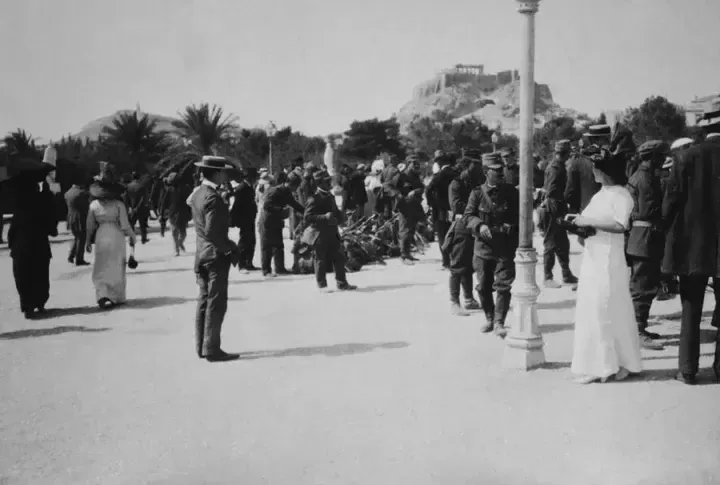 Αποχωρισμός στο Ζάππειο, 1912