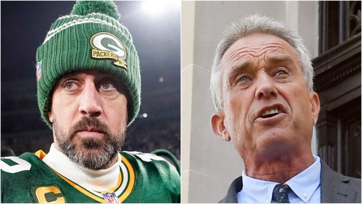 Fan trolls Aaron Rodgers with photos of dogs that look like him