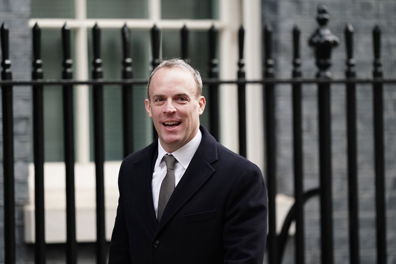 Dominic Raab warned about the problems of prison overcrowding.