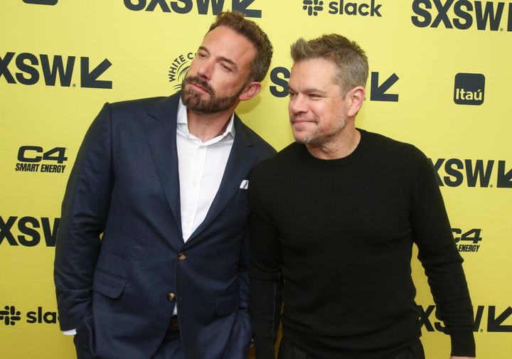 Ben Affleck, left, and Matt Damon 