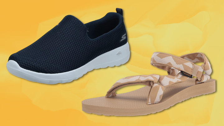 Skechers walking sales shoes for travel