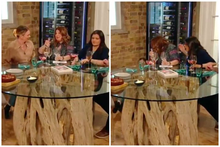Saturday Kitchen guest Alison Roman suffered a fall live on the show