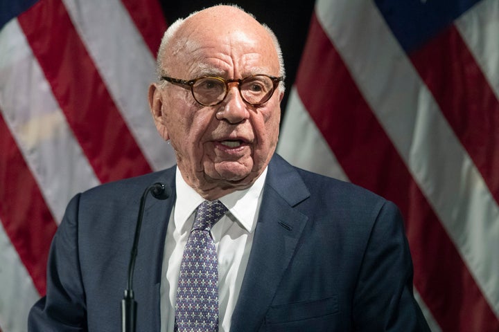 The settlement protects Fox Corp. Chairman Rupert Murdoch (above) and others at the network from having to testify.