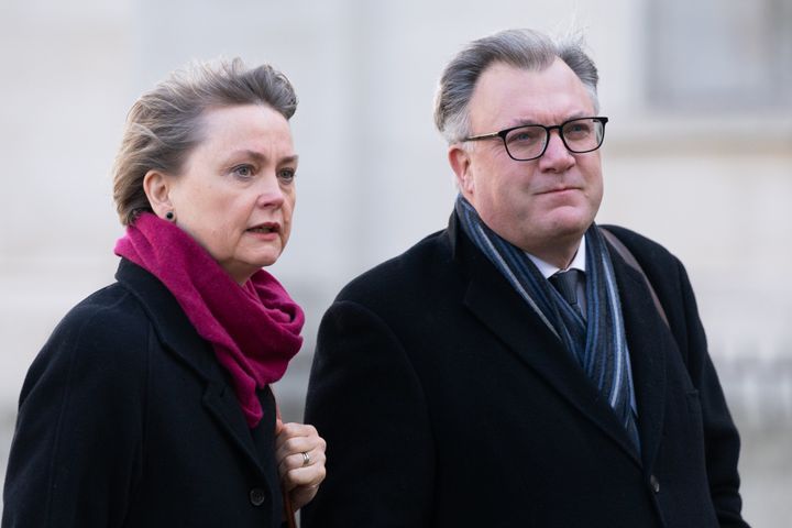 Ed Balls is being taught by the mother of his wife, Yvette Cooper.