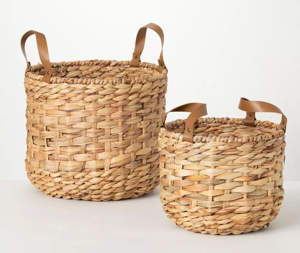 Inexpensive Wicker Baskets : Target