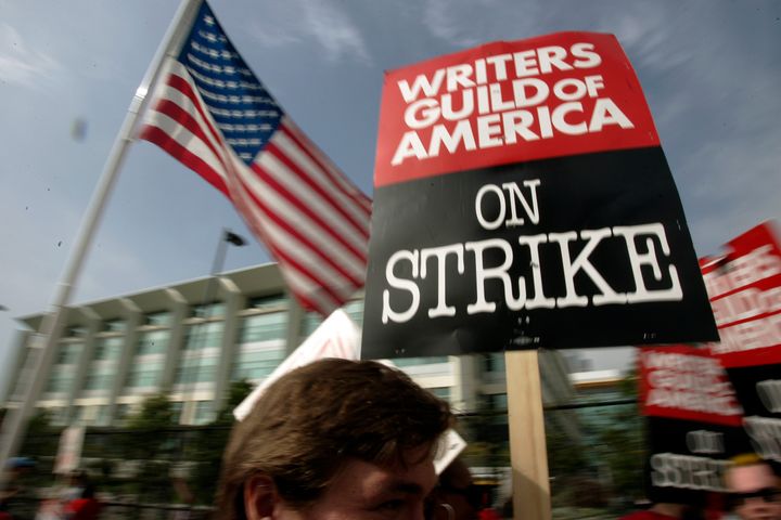 The last time Hollywood writers went on strike was 2007.